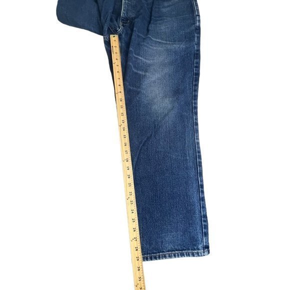 Carhartt Flame‎ Resistant Mens Medium Wash Relaxed Fit Jeans Size 42 X 30 - Picture 5 of 10